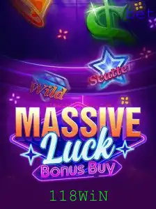 Descubra o Empolgante Mundo de MassiveLuckBonusBuy com 118WiN